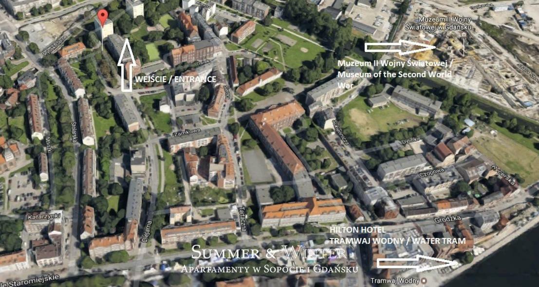 Family Luxury Green Apartment 1-6, 2 Sypialnie I Studio, 52 M2 Gdansk Exterior photo
